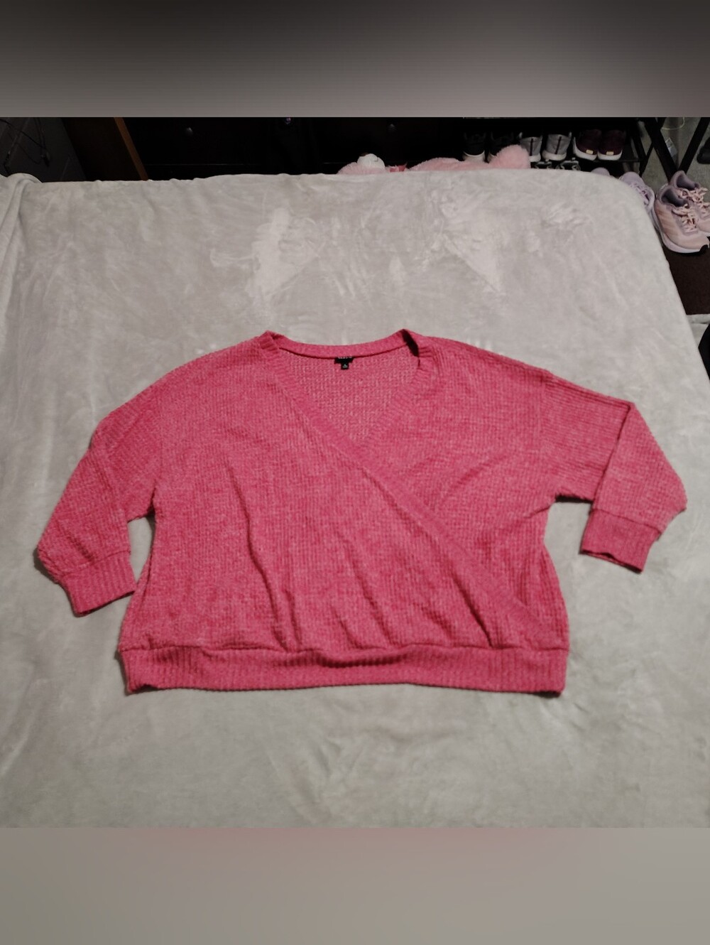 Torrid Pink Stylish Comfy Sweater Blouse
